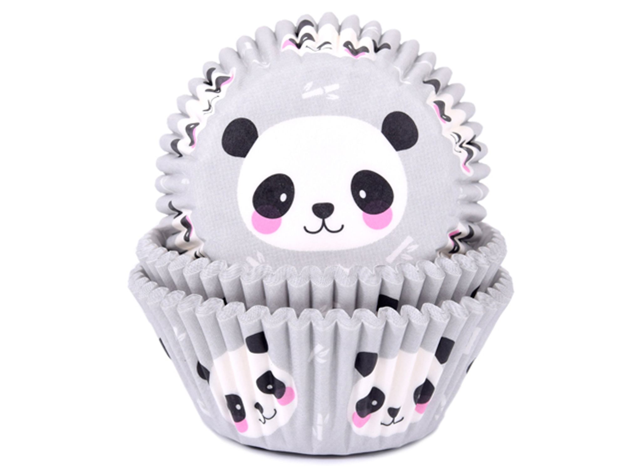 Muffinförmchen Panda
